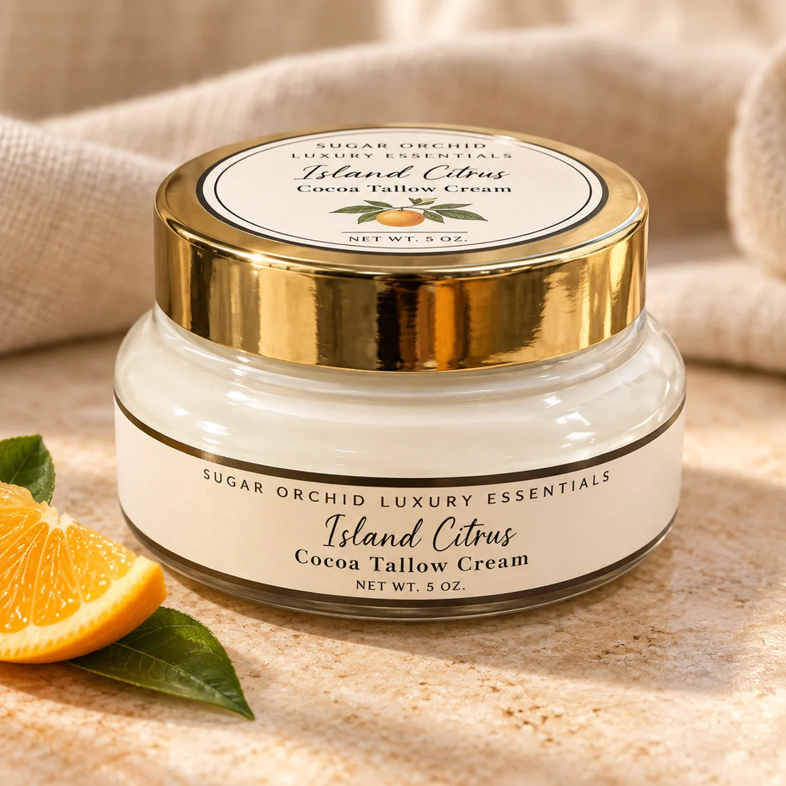 Island Citrus Cocoa Tallow Cream